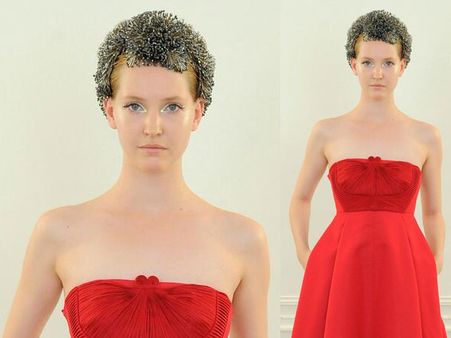 The Metallic Grass Wig