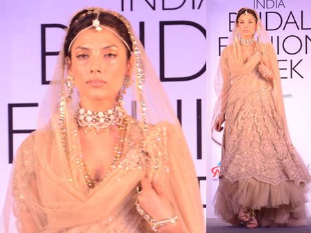 High-Low Hem Lehenga