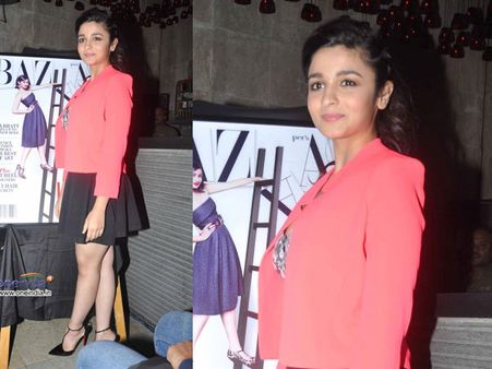 Alia Bhatt At Harper's Bazaar Event