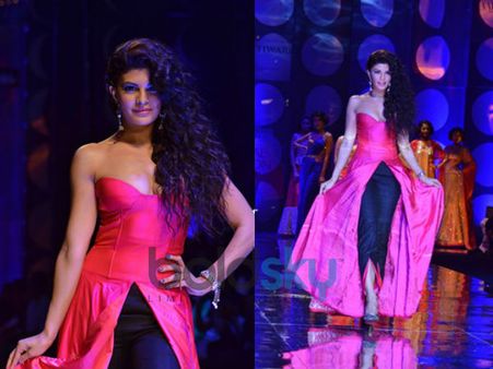 Bright Pink Fusion Gown