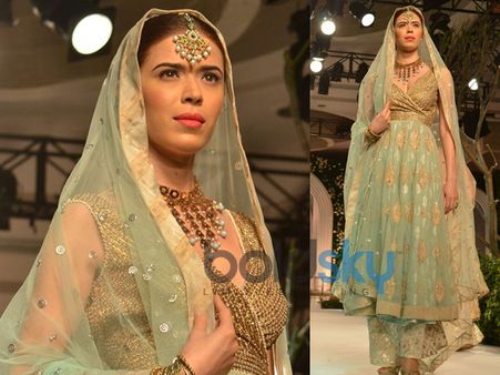 Anarkali With Parallel Pants