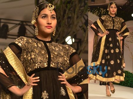 Black And Golden Suit