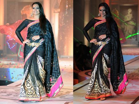 Black Saree
