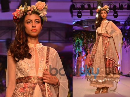 Layered Anarkali Gown