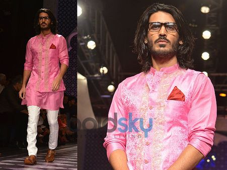 All Pink Kurta n Jacket