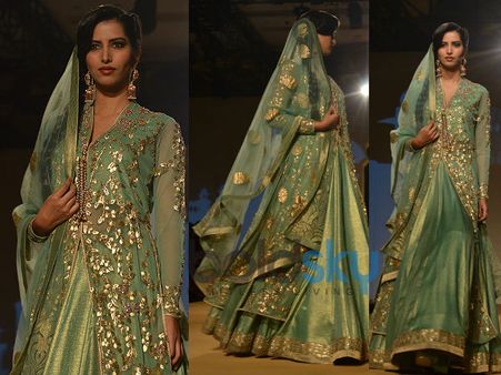 Sea Green Lehenga Choli