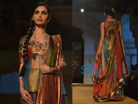 Peacock Blue Lehenga