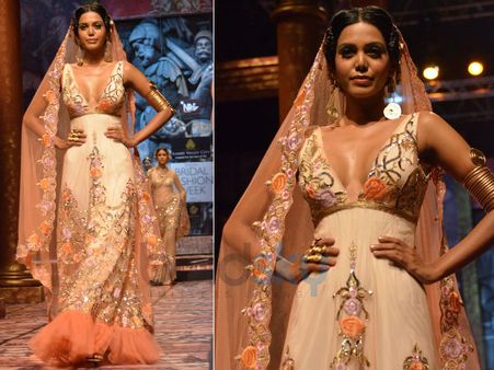 Frill Anarkali Gown Frill Anarkali Gown