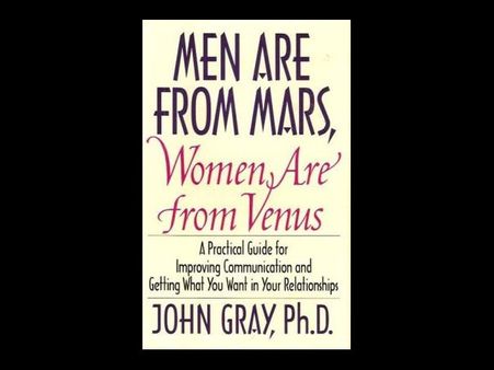 Men are from Mars and Women from Venus Men are from Mars and Women from Venus