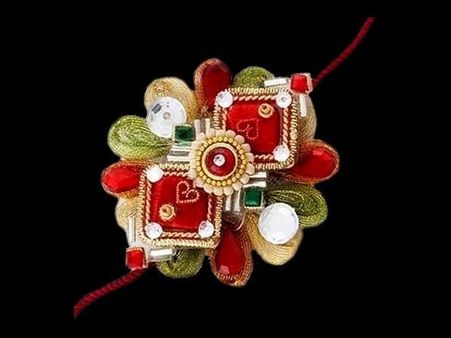 Floral Motif Rakhi