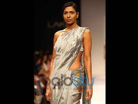 Steel Grey Saree Steel Grey Saree