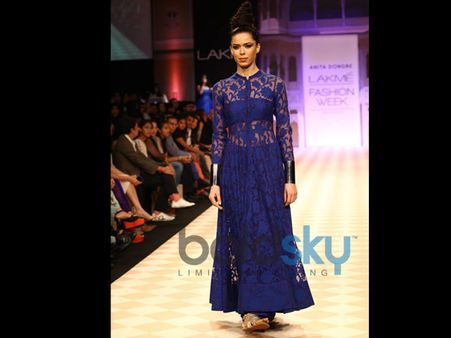 Sheer Anarkali Gown Sheer Anarkali Gown