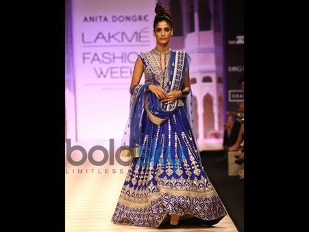 Blue and Silver Lehenga Blue and Silver Lehenga