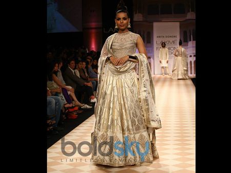 White and Silver Lehenga White and Silver Lehenga