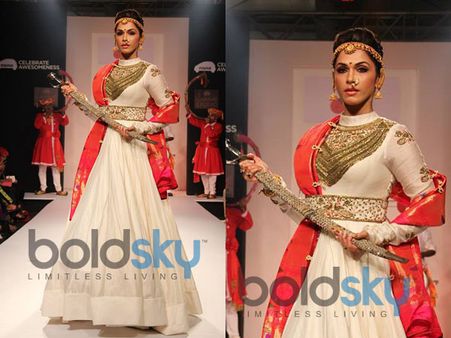 Brocade Belt n Silk Dupatta