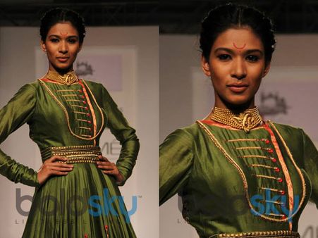 Bottle Green Warrior’s Dress