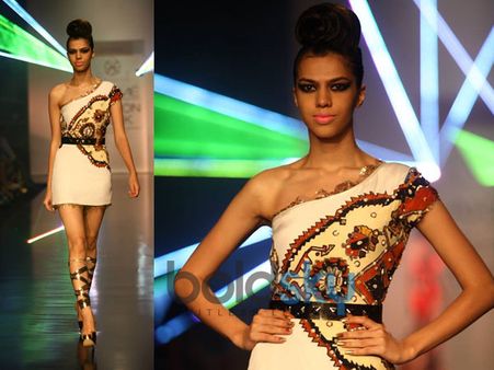 Single Shoulder Mini Dress Single Shoulder Mini Dress