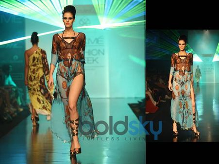 Sheer Blue Kaftan Sheer Blue Kaftan