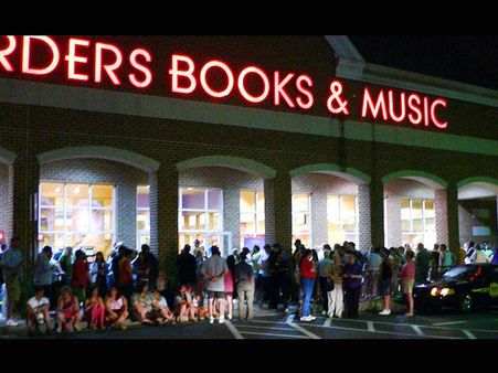 When you walk into a book store