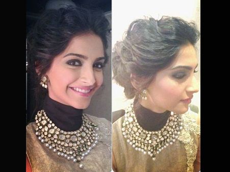 French Messy Hair Bun