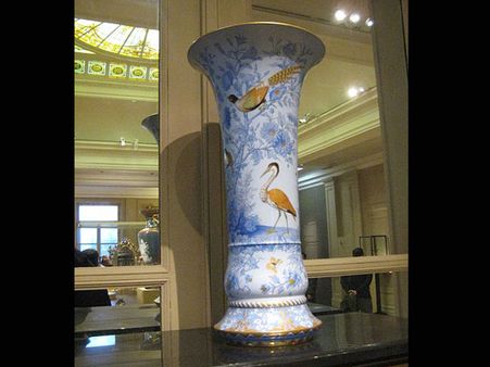 Stork vase 
