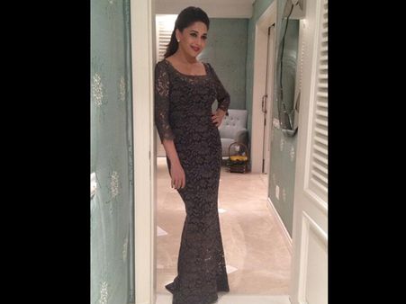 Madhuri Dixit In Dolce n Gabbana: Best Dressed