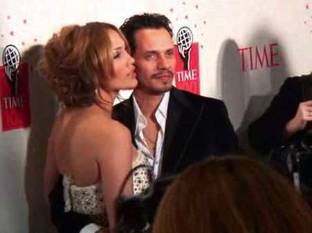 Jennifer Lopez and Mark Antony