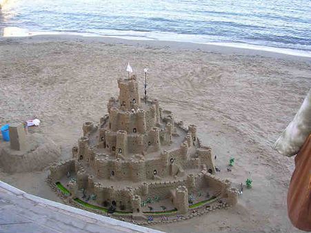 Sand castles