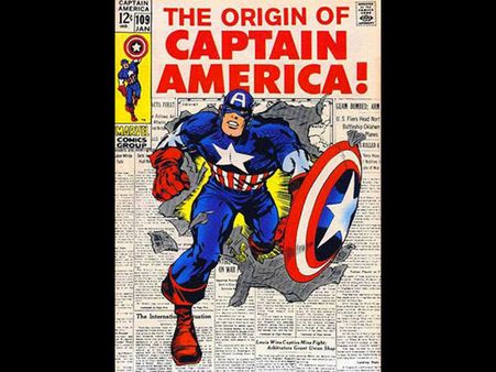 Captain America comic