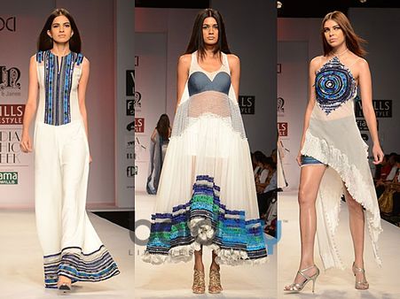 Blue and White Blue and White