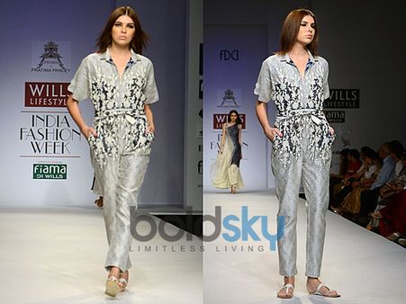 Silver Grey Jumpsuit