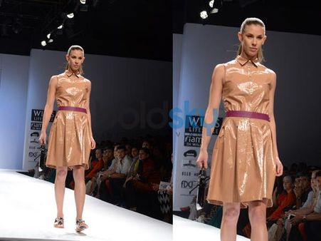 Brown Latex Dress Brown Latex Dress