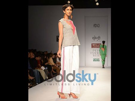 Striped Palazzo Pant