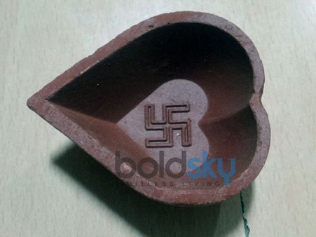 Betel Leaf Shaped Diya