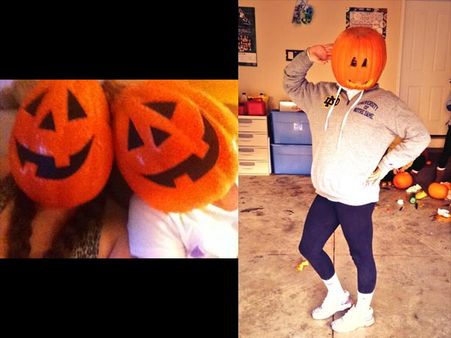 Pumpkin head