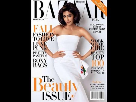 Harpers Bazaar: Chitraangda Singh