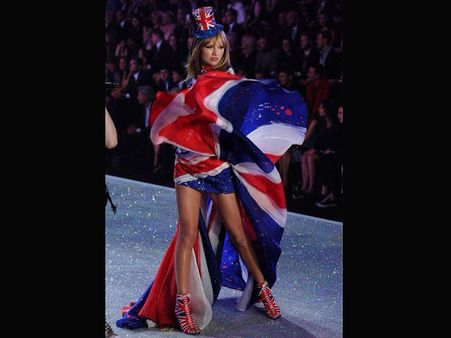Union Flag Print Mini Dress