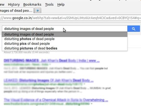 Disturbing Images...