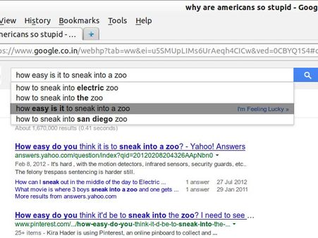 How Easy It Is To Sneak In