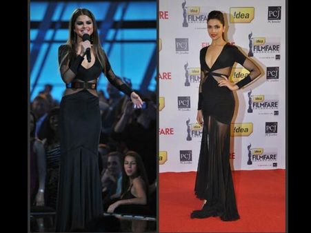 Selena Gomez and Deepika Padukone