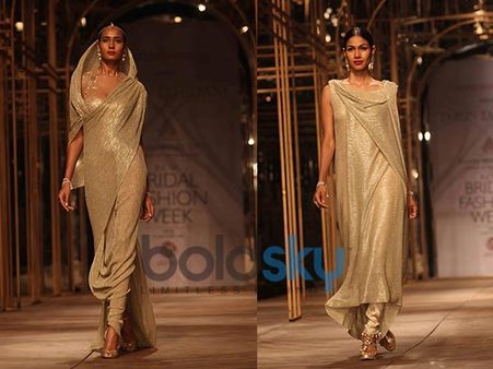 Golden Gowns and Anarkalis