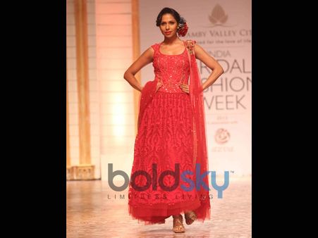 Coral Anarkali Coral Anarkali