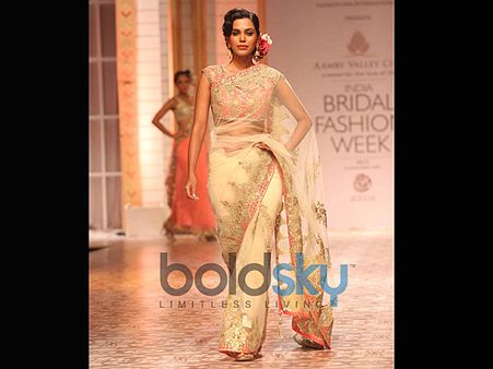 Cream Saree Cream Saree