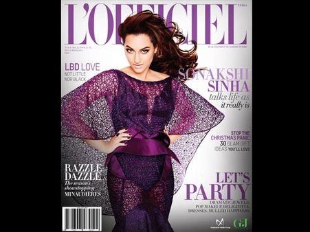 L'officiel: Sonakshi Sinha L'officiel: Sonakshi Sinha