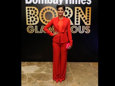 Sonam Kapoor in Red