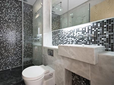 Silver Bathroom