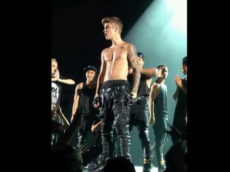 Justin Bieber Hit By A Bottle