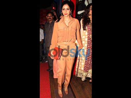 Sridevi Kapoor At The Launch