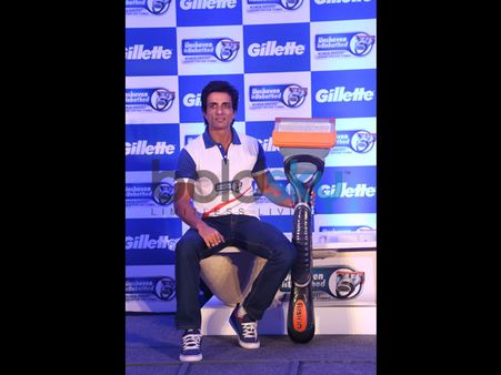 Sonu Sood At The Gillette SIM Event