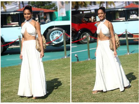 Lisa Haydon At Kingfisher Calender 2014 Lanch